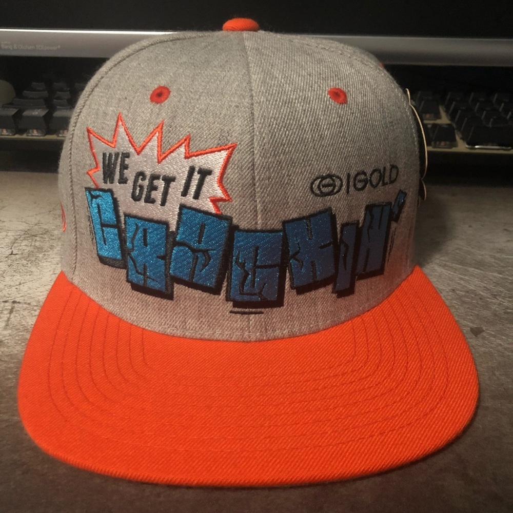 Gold SnapBack hat